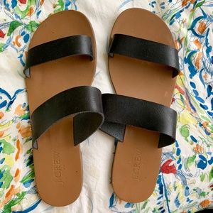 J.Crew Black Sandal